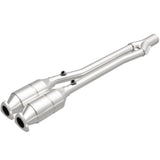 MagnaFlow direct-fit catalytic converter fits 2004-2006 Audi TT Quattro 3.2L and 2004 Volkswagen R32 3.2L stainless steel CARB compliant OBDII 49013