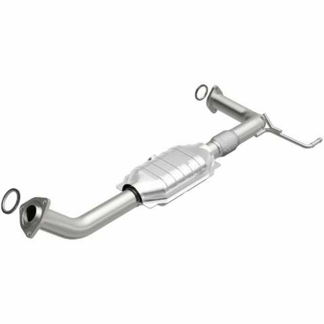 MagnaFlow direct-fit catalytic converter for 2005-2006 Toyota Tundra 4.7L driver side stainless steel Federal EPA compliant OBDII 93398