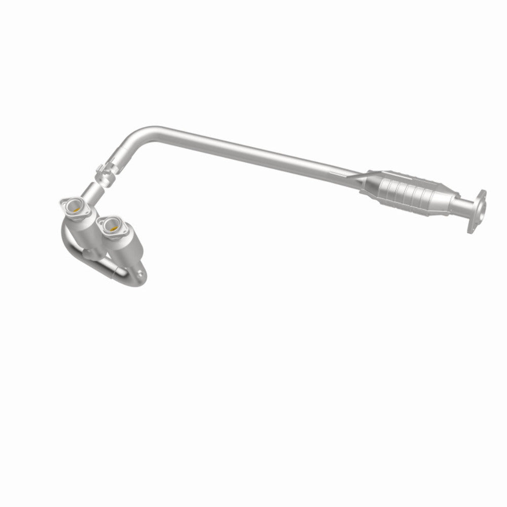 MagnaFlow direct-fit catalytic converter for 2004-2006 Jeep Wrangler 4 inch inlet/outlet stainless steel Federal EPA compliant OBDII 93649