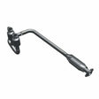 MagnaFlow direct-fit catalytic converter for 2004-2006 Jeep Wrangler 4 inch inlet/outlet stainless steel CARB compliant OBDII 49690