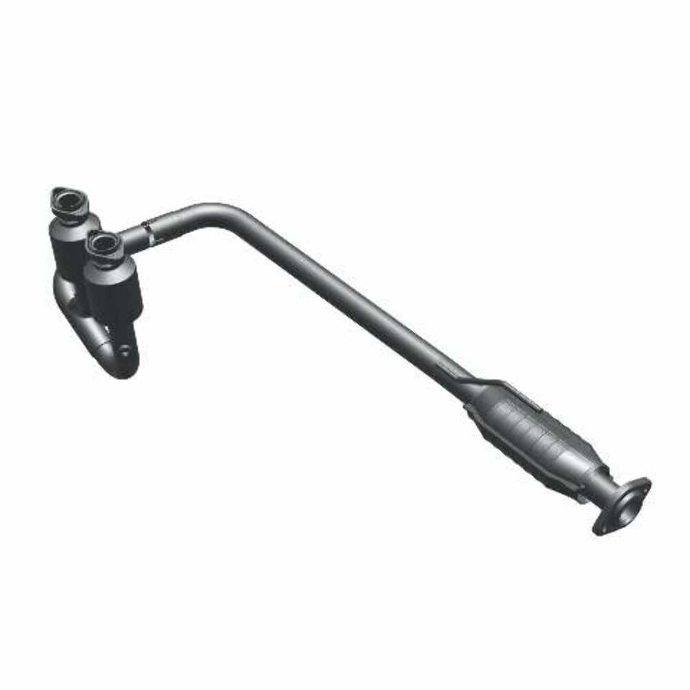 MagnaFlow direct-fit catalytic converter for 2004-2006 Jeep Wrangler 4 inch inlet/outlet stainless steel CARB compliant OBDII 49690