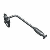 MagnaFlow direct-fit catalytic converter for 2004-2006 Jeep Wrangler 4 inch inlet/outlet stainless steel CARB compliant OBDII 49690