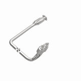 MagnaFlow direct-fit catalytic converter for 2004-2006 Jeep Wrangler 4 inch inlet/outlet stainless steel CARB compliant OBDII 49690