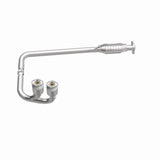 MagnaFlow direct-fit catalytic converter for 2004-2006 Jeep Wrangler 4 inch inlet/outlet stainless steel CARB compliant OBDII 49690