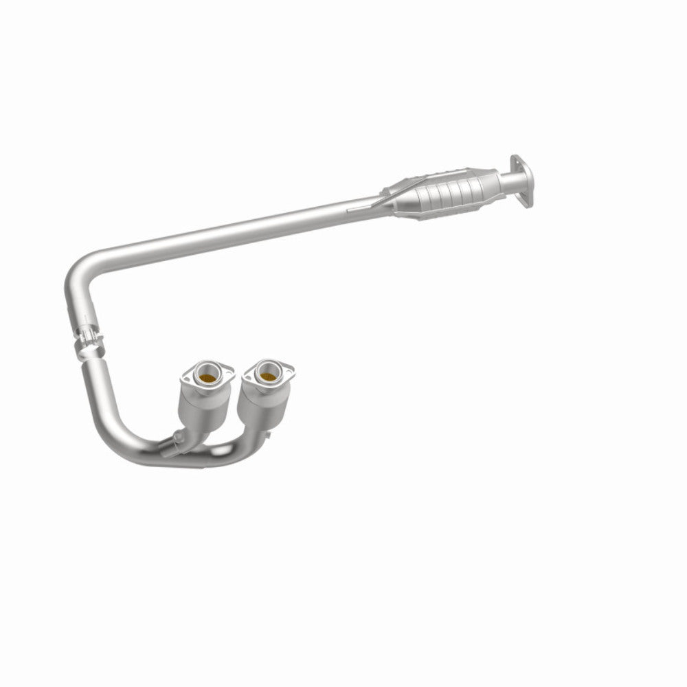 MagnaFlow direct-fit catalytic converter for 2004-2006 Jeep Wrangler 4 inch inlet/outlet stainless steel CARB compliant OBDII 49690
