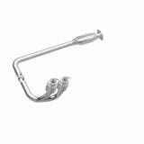 MagnaFlow direct-fit catalytic converter for 2004-2006 Jeep Wrangler 4 inch inlet/outlet stainless steel CARB compliant OBDII 49690