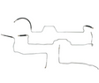Fuel Line Kit for 2004-2006 04-07 Chevy Silverado 1500/GMC Sierra 1500 steel