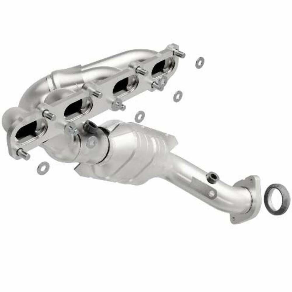 MagnaFlow direct-fit catalytic converter for 2004-2008 Cadillac 4.6L passenger side stainless steel CARB compliant OBDII 51571
