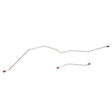 t 04-08 Ford F-150 Rear Axle Brake Lines 8.8 in Rear Axle Steel TRA0442OM Fine Lines