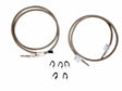 t 04-10 Chevrolet Silverado Fuel line Quick Fix Braided Lines Ext. Cab MDFF0002SS Modern Day Muffler