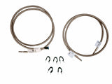 t 04-10 Chevrolet Silverado Fuel line Quick Fix Braided Lines Ext. Cab MDFF0002SS Modern Day Muffler