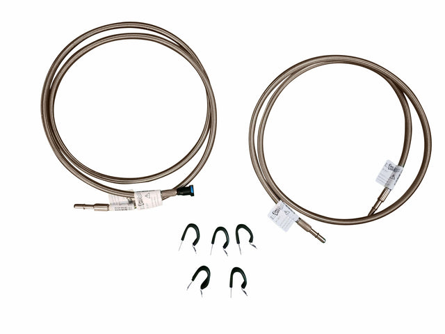 t 04-10 Chevrolet Silverado Fuel line Quick Fix Braided Lines Ext. Cab MDFF0002SS Modern Day Muffler