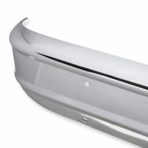 73-80 C/K Series Fleetside Rear Bumper-w/o Impact Strip Holes-Chrome 04-120 steel chrome