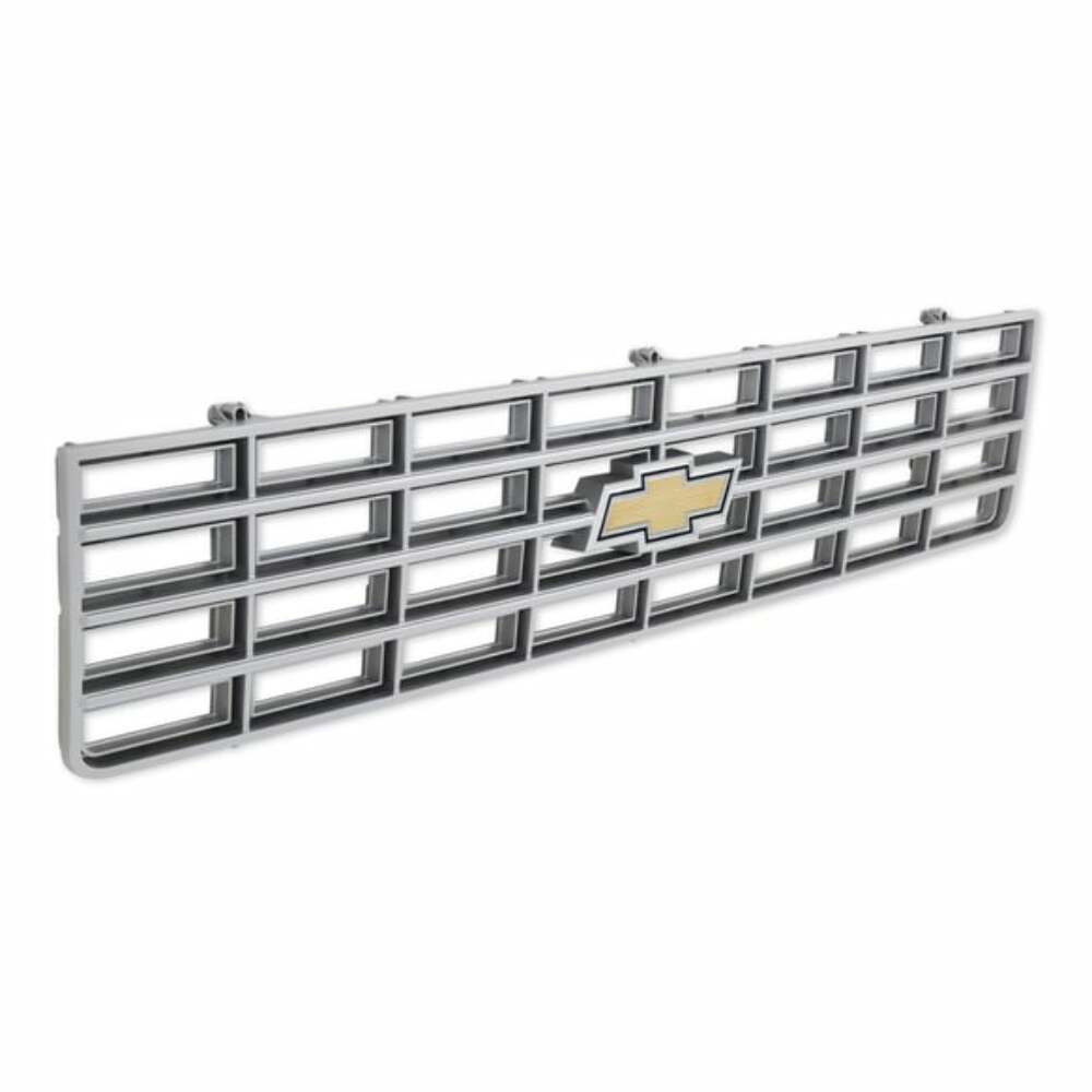 75-76 Chevy C/K Series Pickup & Blazer Chevy Grille-W/ Bowtie-Silver 04-169 for Chevy Blazer