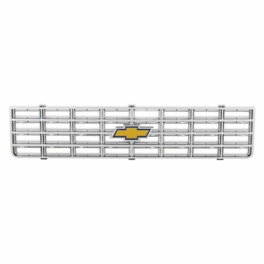 75-76 Chevy C/K Series Pickup & Blazer Chevy Grille-W/ Bowtie-Silver 04-169 for Chevy Blazer
