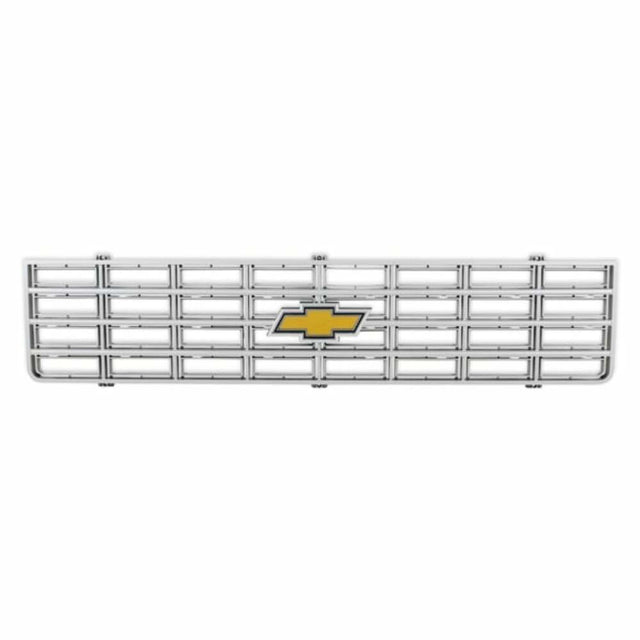 75-76 Chevy C/K Series Pickup & Blazer Chevy Grille-W/ Bowtie-Silver 04-169 for Chevy Blazer