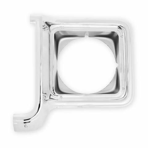 73-78 C/K Series Pickup & Blazer Jimmy Suburban Headlight Bezel-Lh 04-252 chrome