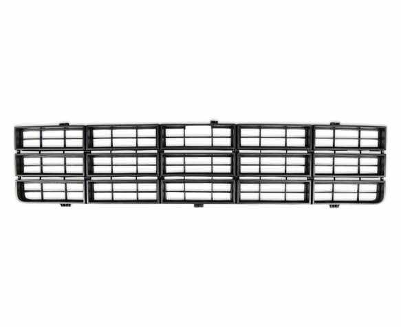 77-79 Chevy C/K Series Pickup Chevy Grille-w/o Bowtie-Dark Charcoal 04-309