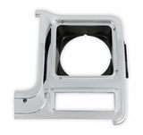 79-80 C/K Series Pickup&Blazer Jimmy Headlight Bezel-Round-Lh 04-322 chrome