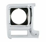 79-80 C/K Series Pickup&Blazer Jimmy Headlight Bezel-Round-Rh 04-323 chrome