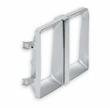 81-82 C/K Series Pickup Headlight Bezel-Dual Rectangle-Lh 04-329 chrome