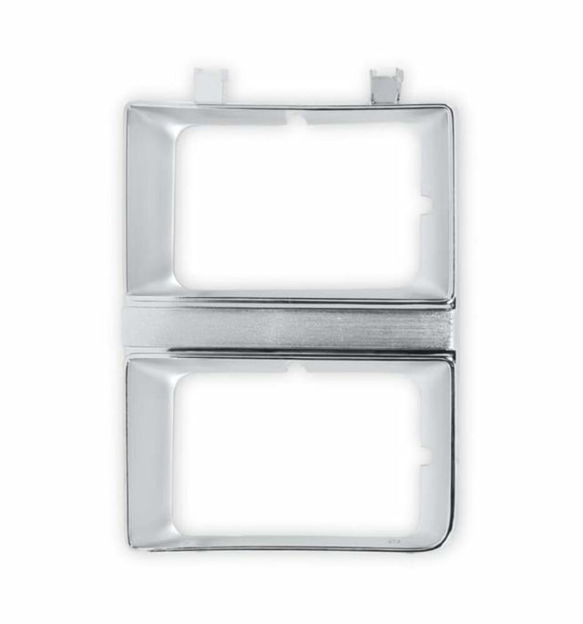 81-82 C/K Series Pickup Headlight Bezel-Dual Rectangle-Lh 04-329 chrome