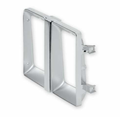 81-82 C/K Series Pickup Headlight Bezel-Dual Rectangle-Rh 04-330 chrome