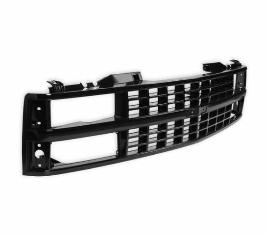 Fits 88-93 Gmt400 Series Pickup Gmt400 Chevy Grille-Dual Headlight-Black 04-365