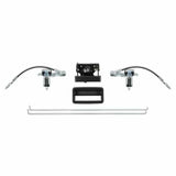 88-98 Chevy Silverado GMC Sierra OBS Chevy truck truck Series Fleetside Pickup Tailgate Component Set-Black 04-447 steel