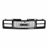 94-98 Chevy Silverado GMC Sierra OBS Chevy truck truck Series Pickup Grille-Composite Headlights-Black/Chrome 04-476 for GMC