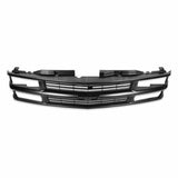 94-98 Chevy Silverado GMC Sierra OBS Chevy truck truck Series w/Composite Headlights Sport PackageGrille-Black 04-487 for Chevy