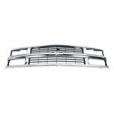 94-98 Chevy Silverado GMC Sierra OBS Chevy truck truck Series w/Composite Headlights Grille w/o Sport Package 04-488 for Chevy chrome