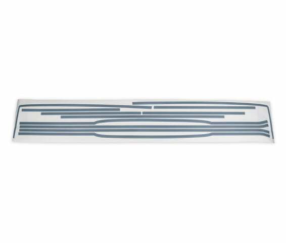 81-87 C/K Series Pickup Paint Break Stripe Kit-Dark Blue/Light Blue 04-520