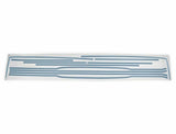 81-87 C/K Series Pickup And Paint Break Stripe-Light Blue/Dark Blue 04-521