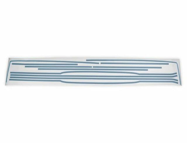 81-87 C/K Series Pickup And Paint Break Stripe-Light Blue/Dark Blue 04-521