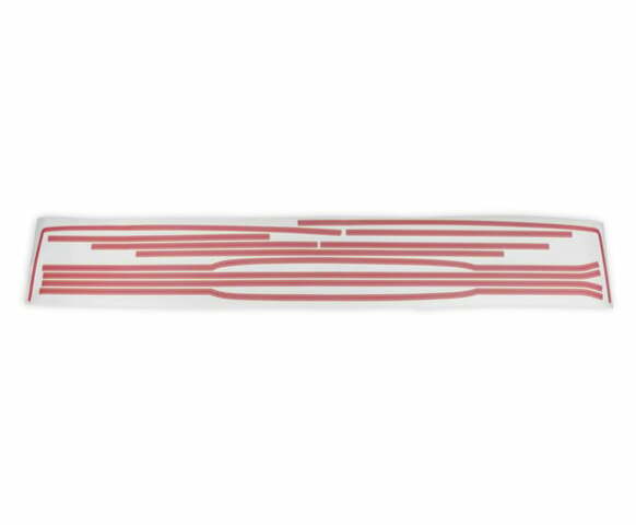 81-87 C/K Series Pickup Paint Break Stripe Kit-Vermillion/Slate Grey 04-522