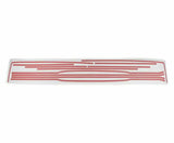 81-87 C/K Series Pickup Paint Break Stripe Kit-Vermillion/Slate Grey 04-522