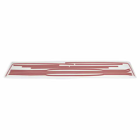 81-87 C/K Series Pickup Paint Break Stripe Kit-Vermillion/Black 04-524