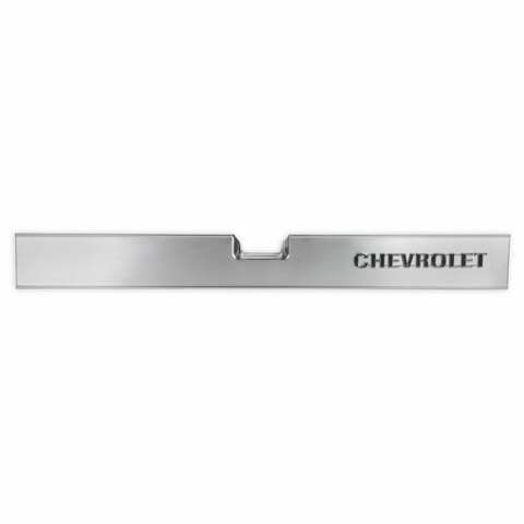 Fits 73-80 C/K Series Fleetside Pickup Tailgate Trim Panel-Brush Aluminum 04-534