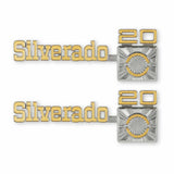 1975-1980 C/K Series Trucks; C/K Fender Badge Pair - Silverado C20 04-545