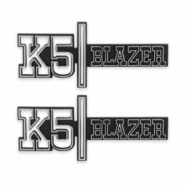 1973-1974 Blazer; K5 Fender Badge Pair - Blazer 4Wd 04-547
