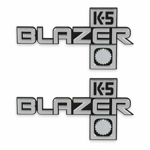 1981-1988 Blazer; K5 Fender Badge Pair - Blazer 4Wd 04-548