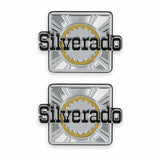 Fits 1980-1988 Blazer; K5 Rear Side Emblem Pair - Silverado 04-549