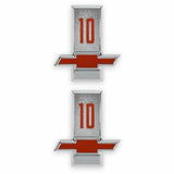 1963 C/K Series Pickup; C/K Fender Badge Pair - Chevy 10 04-566