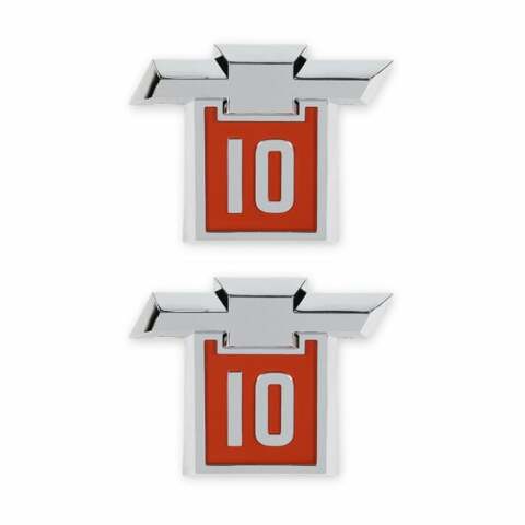 1964 C/K Series Pickup; C/K Fender Badge Pair - Chevy 10 04-568