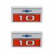 1966 C/K Series Pickup; C/K Fender Badge Pair - Chevy 10 04-571
