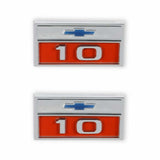 1966 C/K Series Pickup; C/K Fender Badge Pair - Chevy 10 04-571