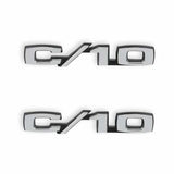 1969-1970 C/K Series Trucks; C/K Fender Badge Pair - C/10 04-580