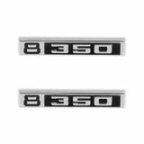 1969-1972 C/K Series Trucks; C/K Fender Badge Pair - 8/350 04-581