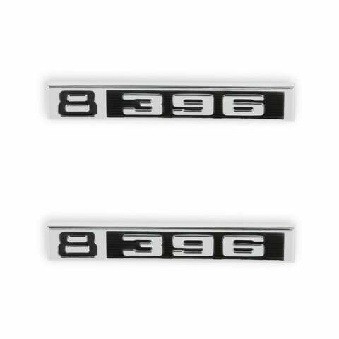 1969-1972 C/K Series Trucks; C/K Fender Badge Pair - 8/396 04-582